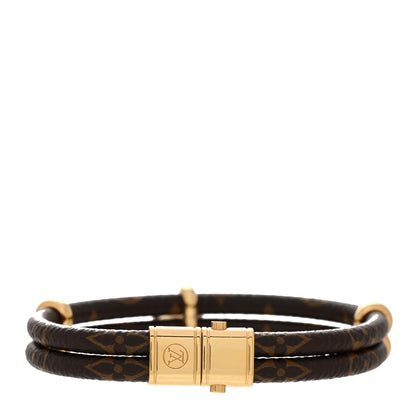 Louis Vuitton Monogram Keep It Twice Bracelet 19 3 of 4
