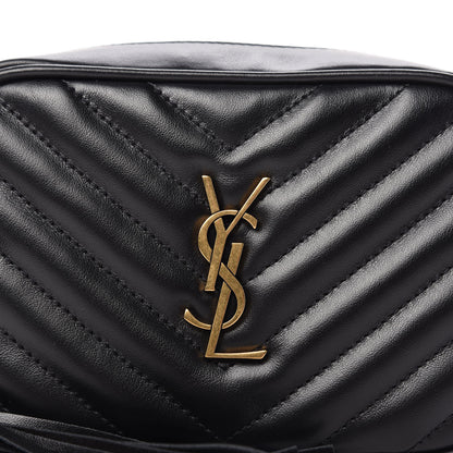 Saint Laurent Calfskin Matelasse Monogram Lou Belt Bag Black 10 of 10