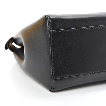 Fendi Nappa Mini Peekaboo Iconic Satchel Black 9 of 12