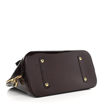 Louis Vuitton Vernis Alma GM Amarante 4 of 9
