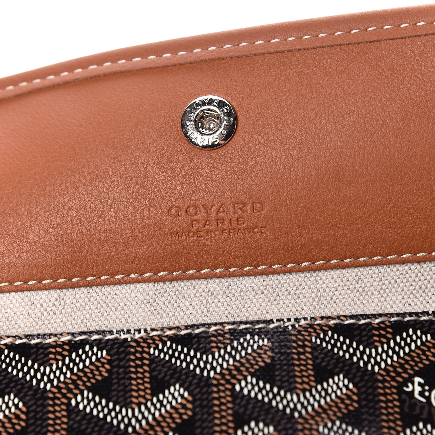 Goyard Goyardine Saint Louis GM Black Gold 10 of 13