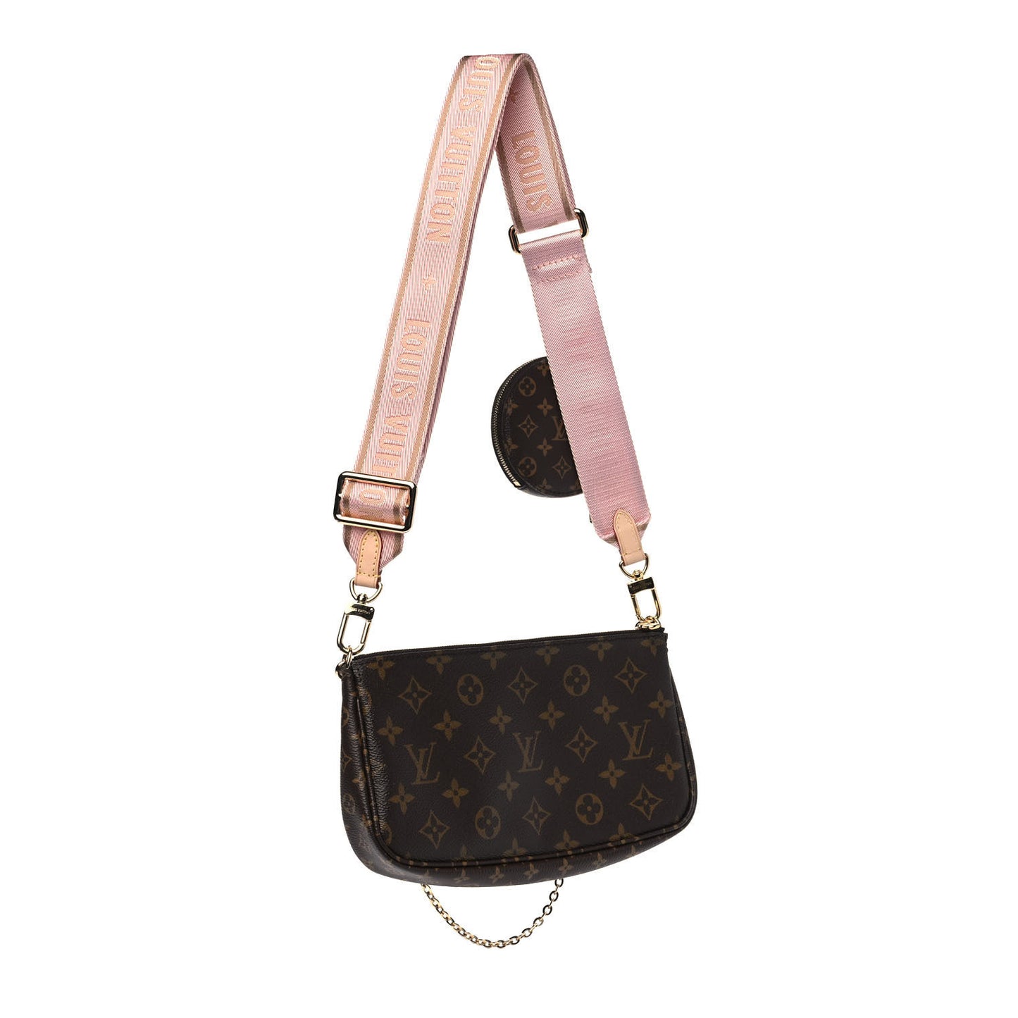 Monogram Multi Pochette Accessories Rose Clair