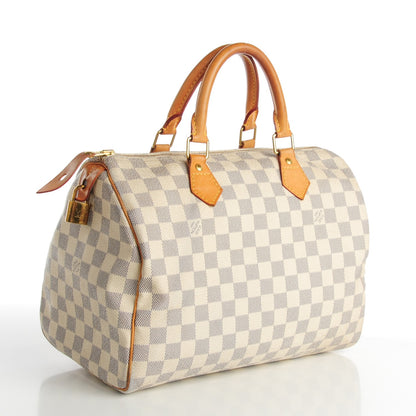 Louis Vuitton Damier Azur Speedy 30 3 of 7