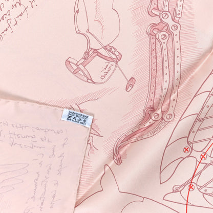 Hermes Silk Le Pegase D'Hermes Scarf 90 3 of 3