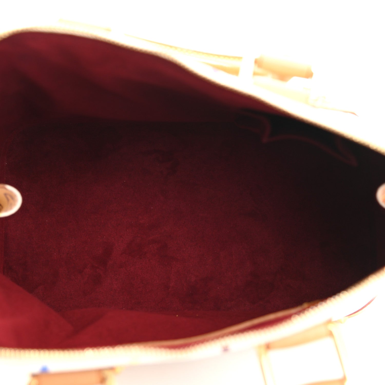 Louis Vuitton Monogram Multicolor Alma White 5 of 12