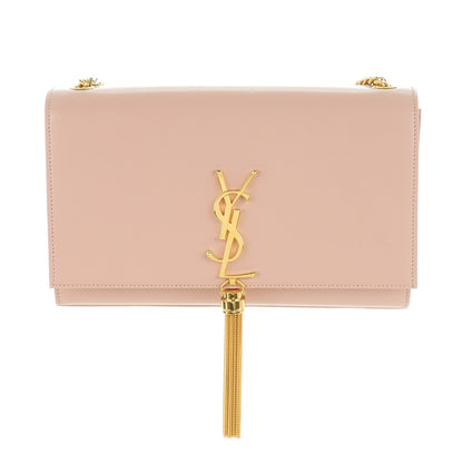 Saint Laurent Smooth Calfskin Medium Classic Monogram Kate Tassel Satchel Pink 1 of 7