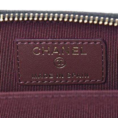 Chanel Caviar Quilted Zip Coin Purse Black 6 of 8