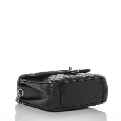Chanel Caviar Quilted Small Rock In Rome Flap Black 4 of 8
