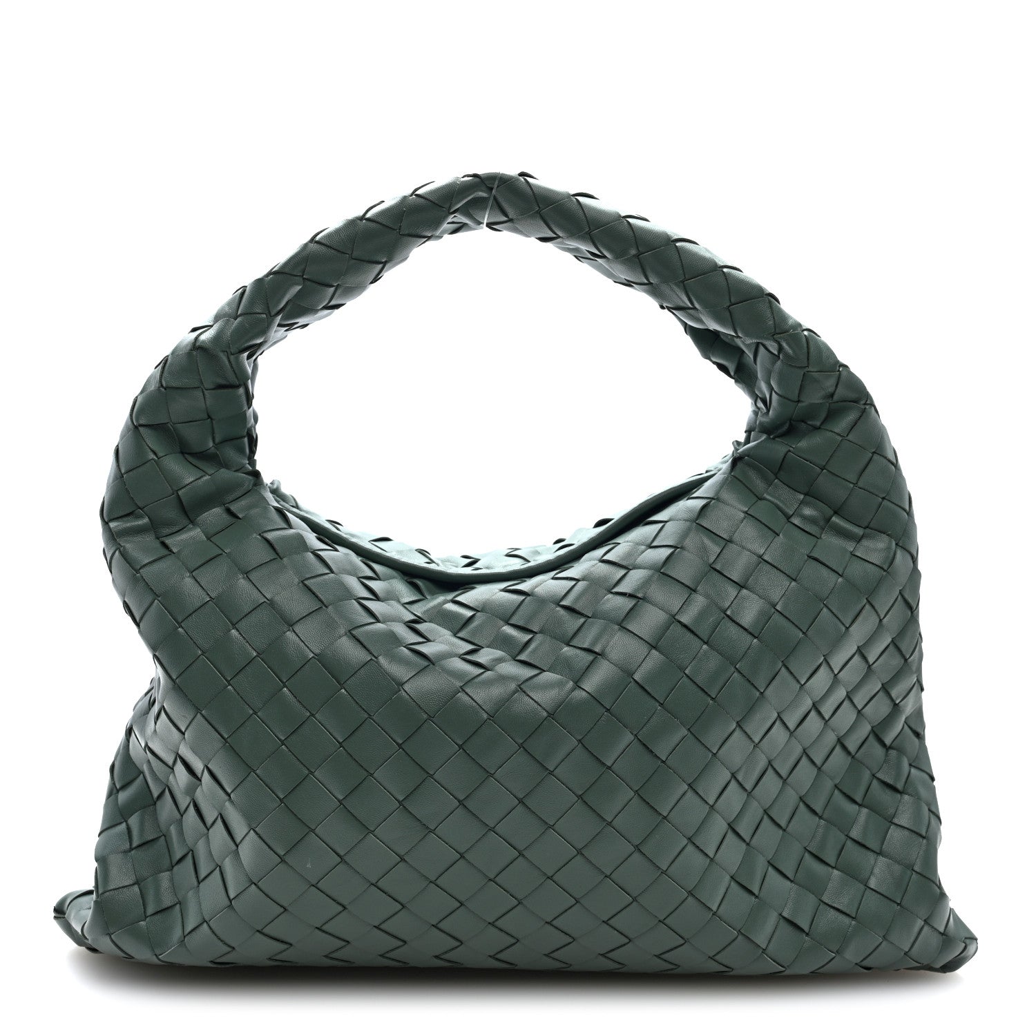 Bottega Veneta Nappa Intrecciato Small Hop Aloe 1 of 9