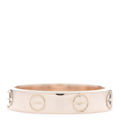 Cartier 18K Pink Gold 3.5mm LOVE Wedding Band Ring 49 4.75 3 of 4