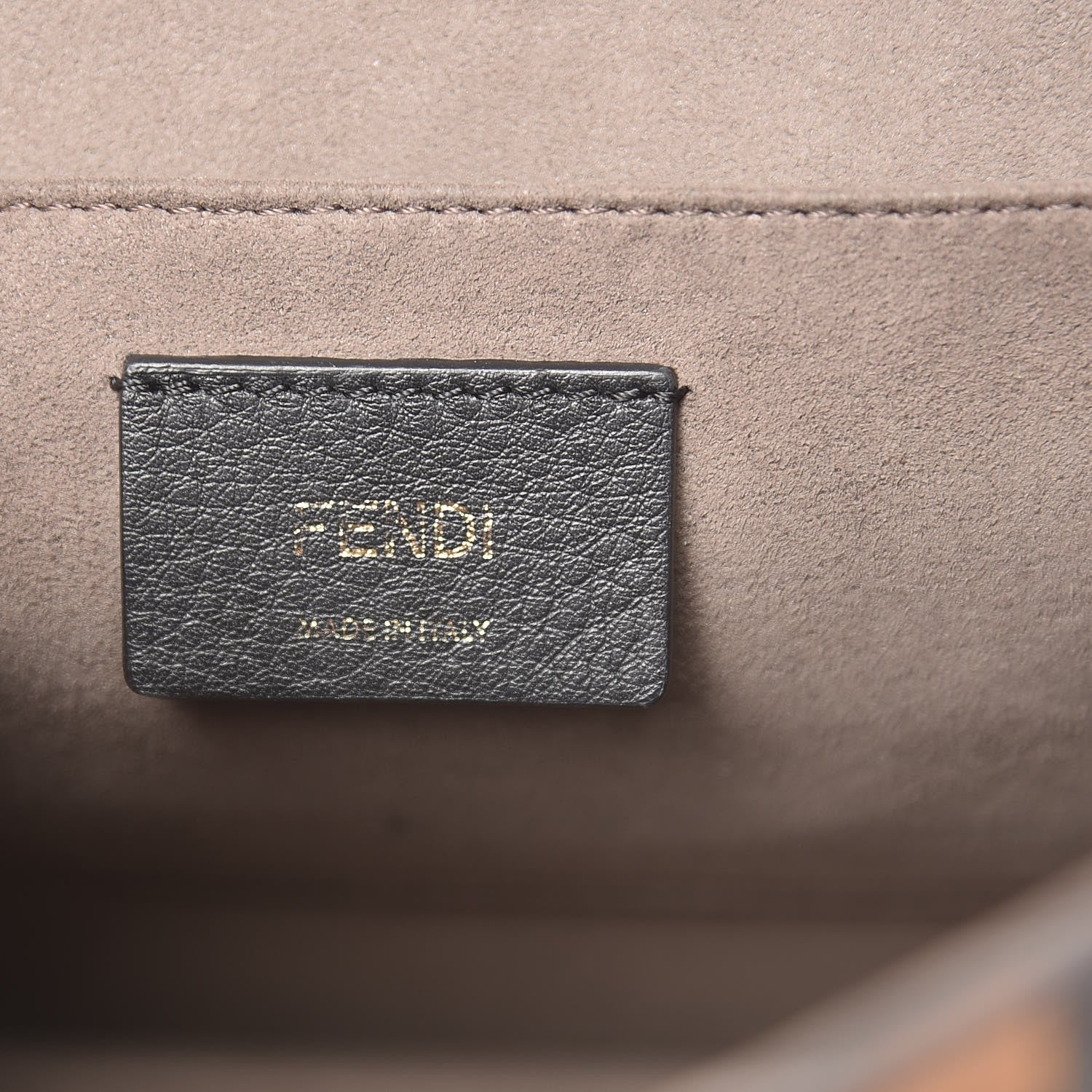 Fendi Vitello Century F is Fendi FF Embossed Kan I Shoulder Bag Orzo Tobacco 6 of 20