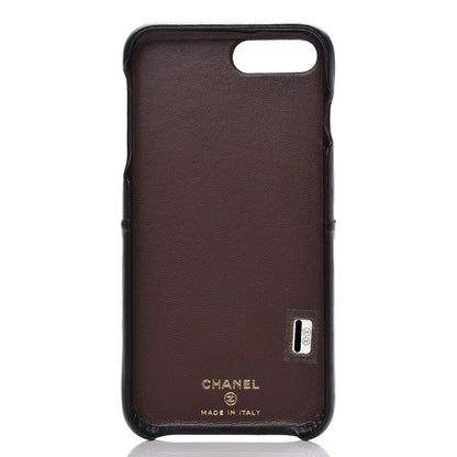 Chanel Lambskin Quilted iPhone 7/8 Coco Tech Case Black 3 of 7