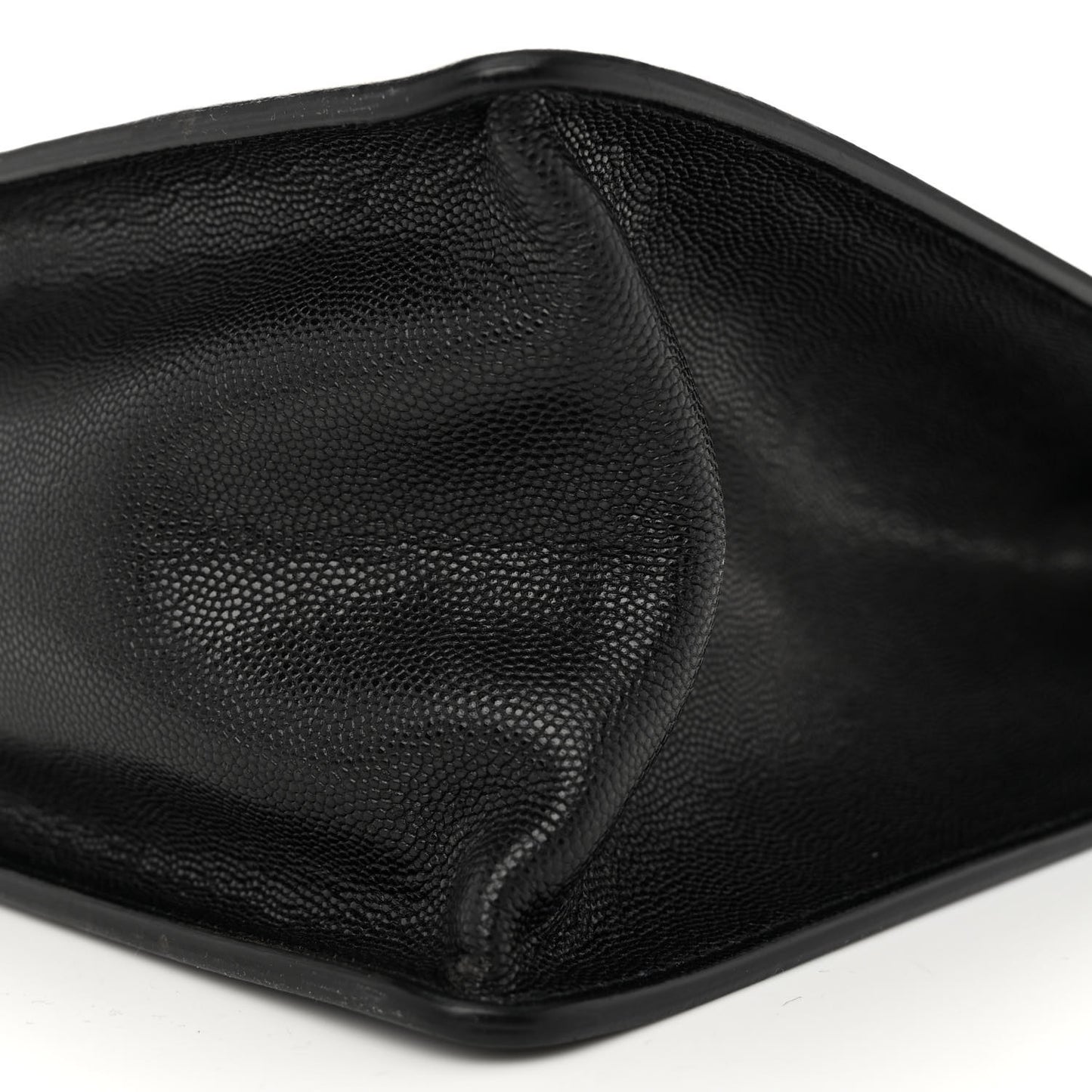 Caviar Quilted My Everything Large Shopping Tote Black