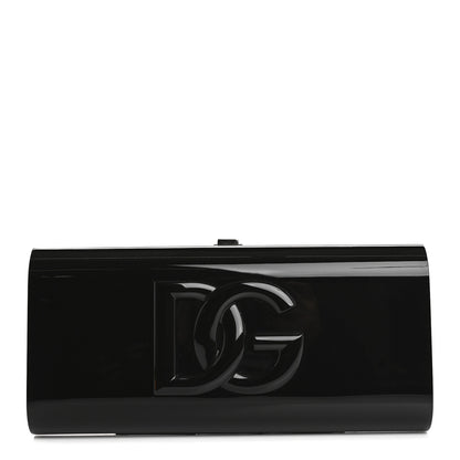 Dolce & Gabbana Acrylic Dolce Box Clutch Black 1 of 9