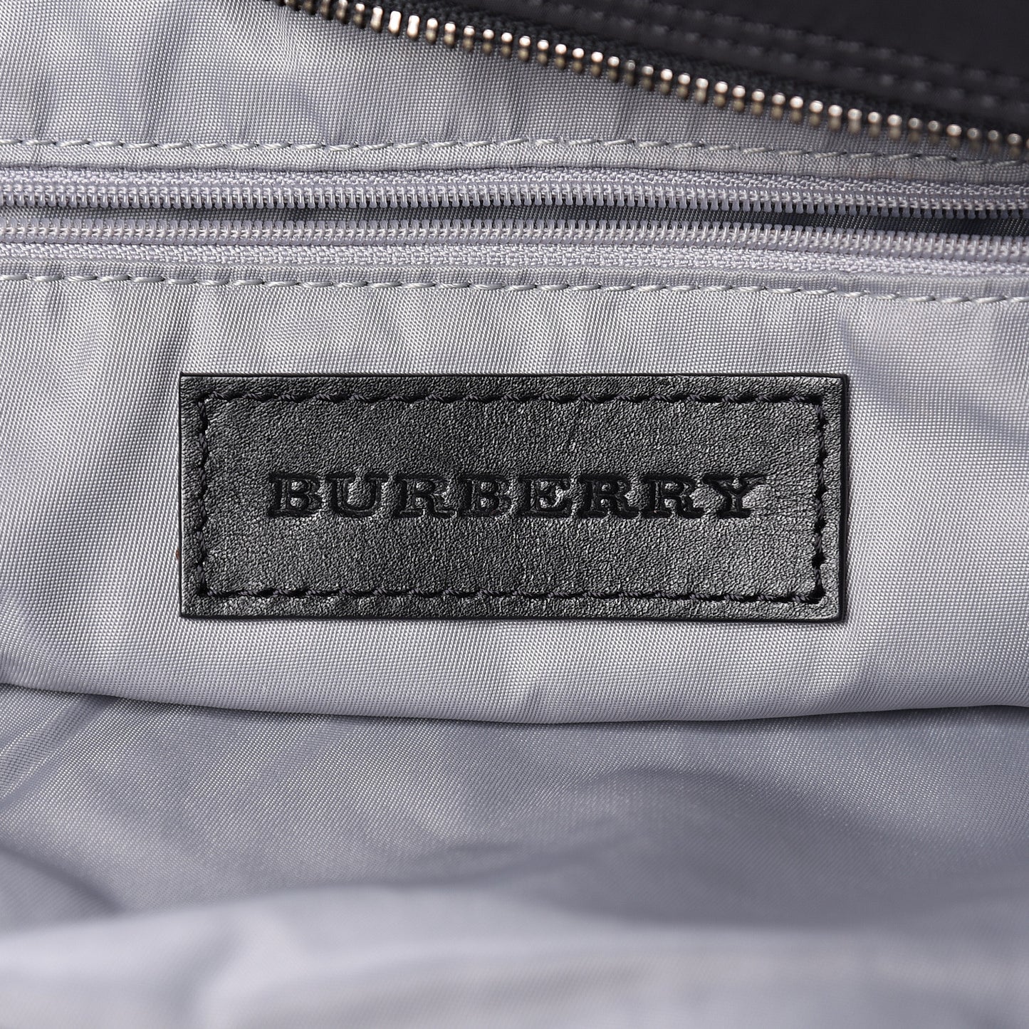 Nylon Check Buckleigh Packable Tote Black