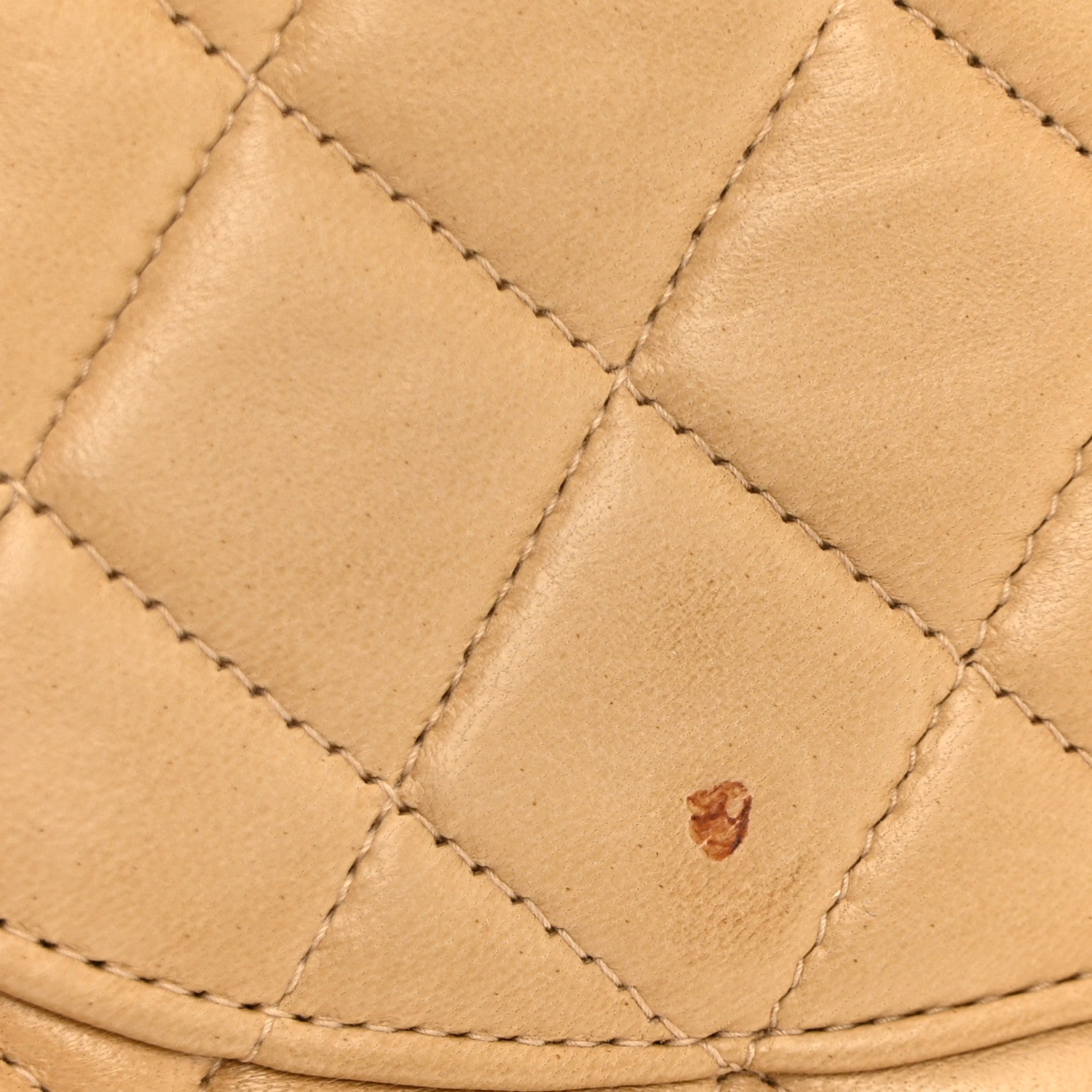 Chanel Lambskin Quilted Medium Double Flap Beige 11 of 15