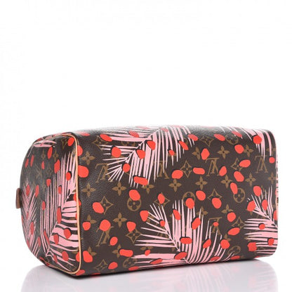 Louis Vuitton Monogram Jungle Dots Speedy 30 Sugar Pink Poppy 4 of 7