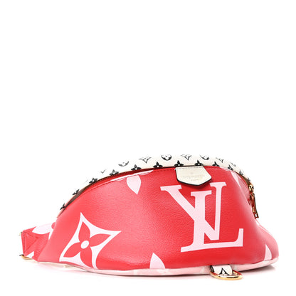 Louis Vuitton Monogram Giant Bumbag Rouge 3 of 8