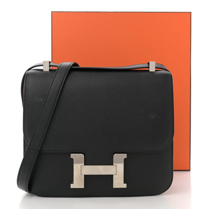 Hermes Epsom Constance 24 Black 13 of 13