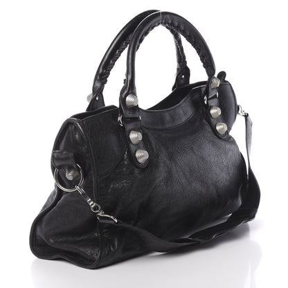 Balenciaga Agneau Giant 21 Silver Hardware City Black 4 of 12
