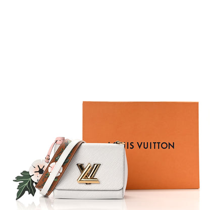 Louis Vuitton Epi Asnieres Flowers Twist Shoulder Bag PM White 10 of 10