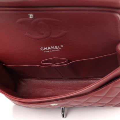 Chanel Lambskin Quilted Medium Double Flap Red 4 of 7