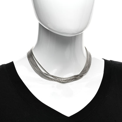 David Yurman Sterling Silver 14K Yellow Gold Multi Box Chain Necklace 2 of 4