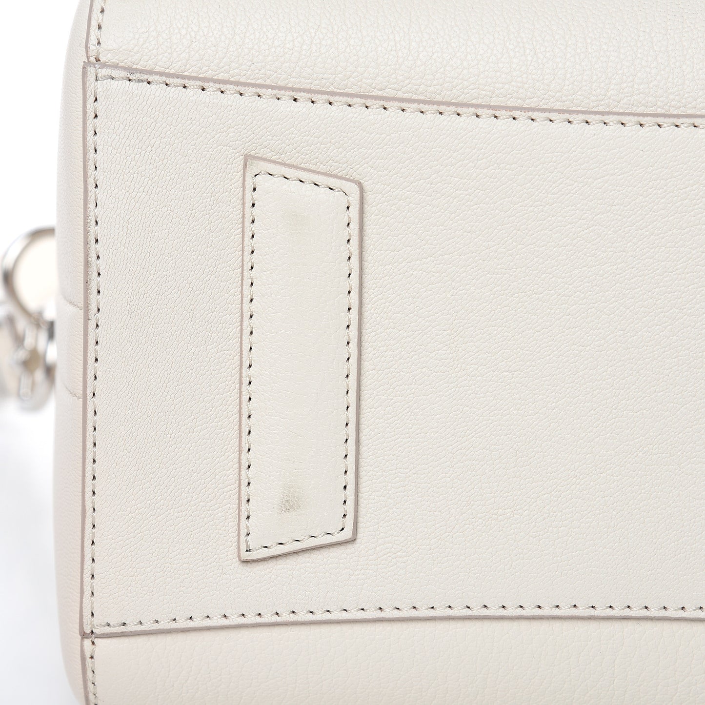 Sugar Goatskin Small Antigona Off White