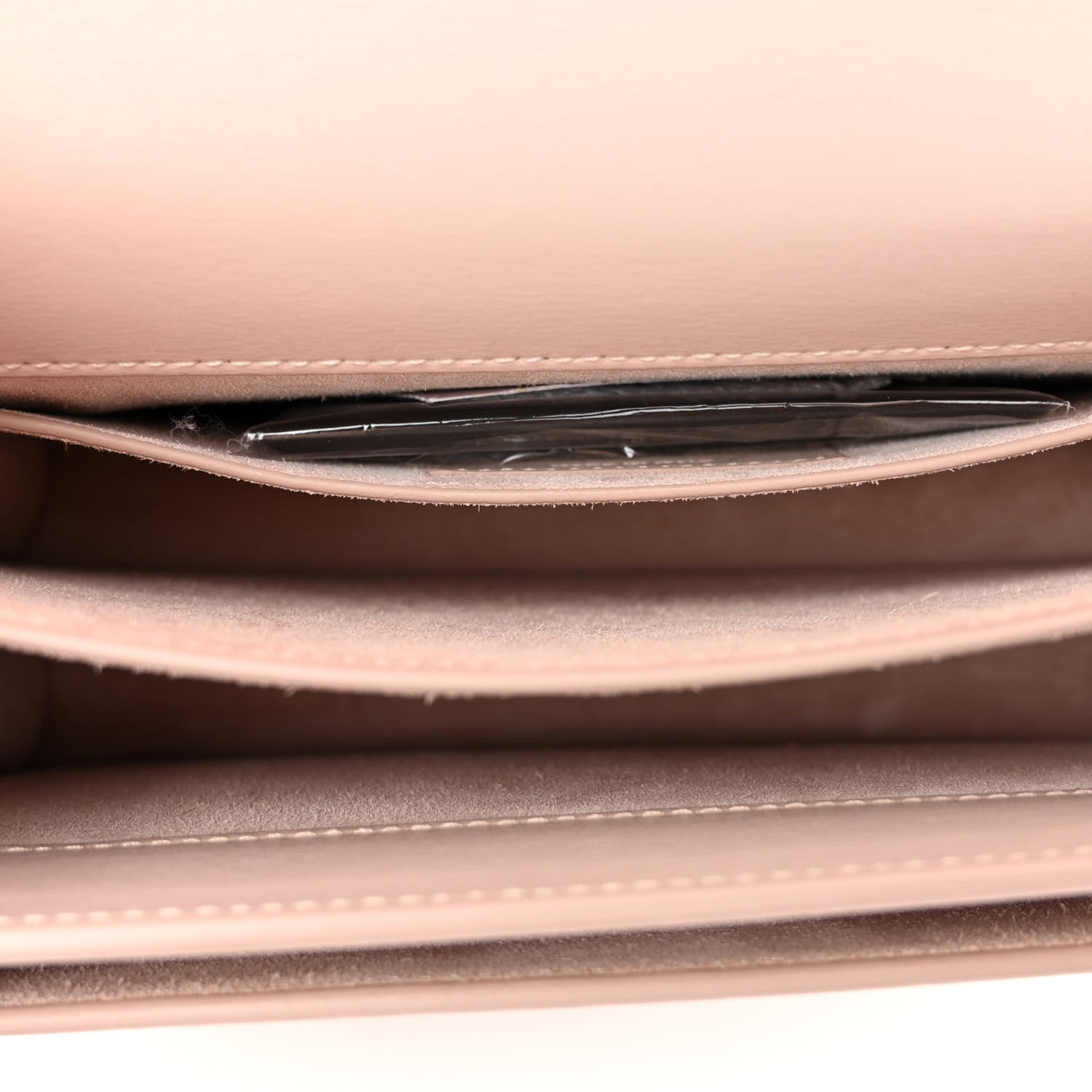 Saint Laurent Calfskin Medium Monogram Sunset Marble Pink 5 of 10