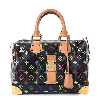 Louis Vuitton Monogram Multicolor Speedy 30 Black 1 of 7