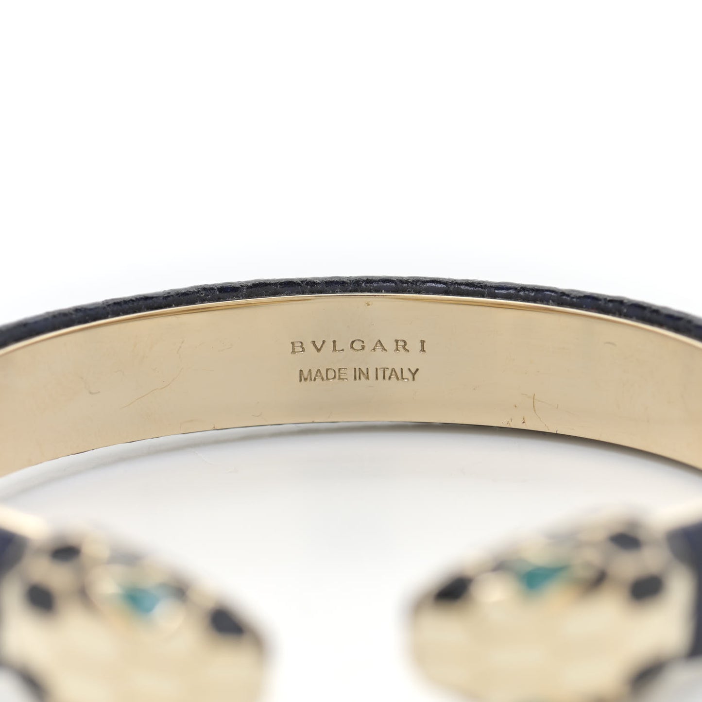 Galuchat Serpenti Forever Bracelet S Navy