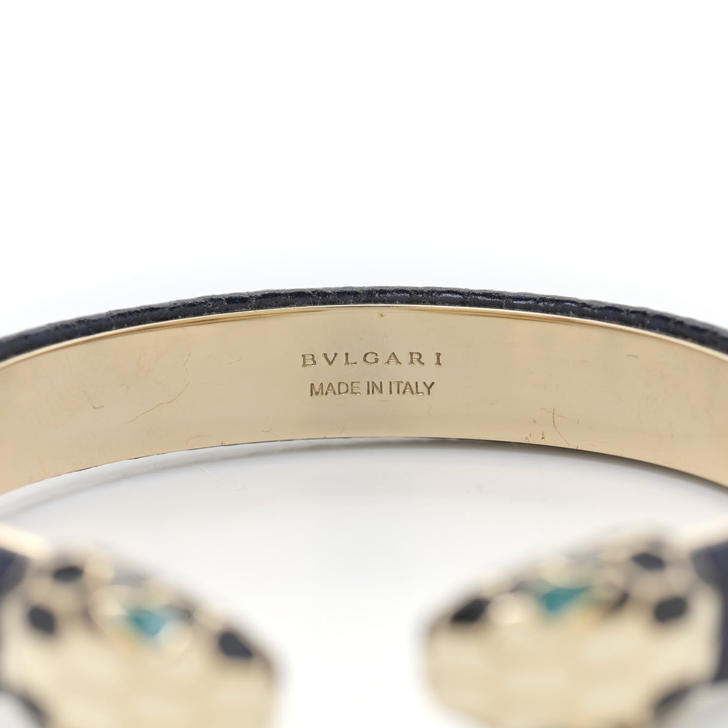 Bulgari Galuchat Serpenti Forever Bracelet S Navy 4 of 4