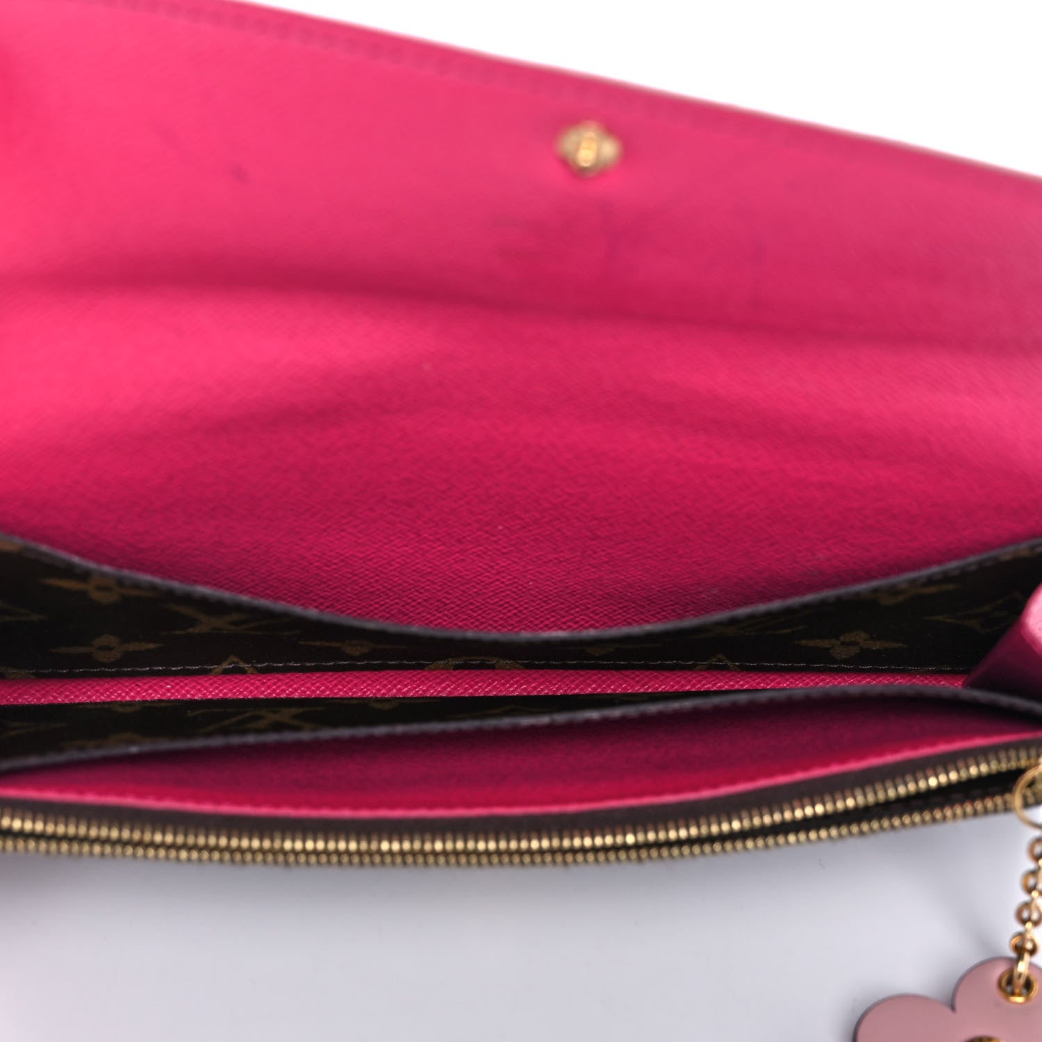 Louis Vuitton Monogram Bloom Flower Emilie Wallet 5 of 14