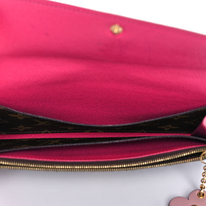 Louis Vuitton Monogram Bloom Flower Emilie Wallet 5 of 14