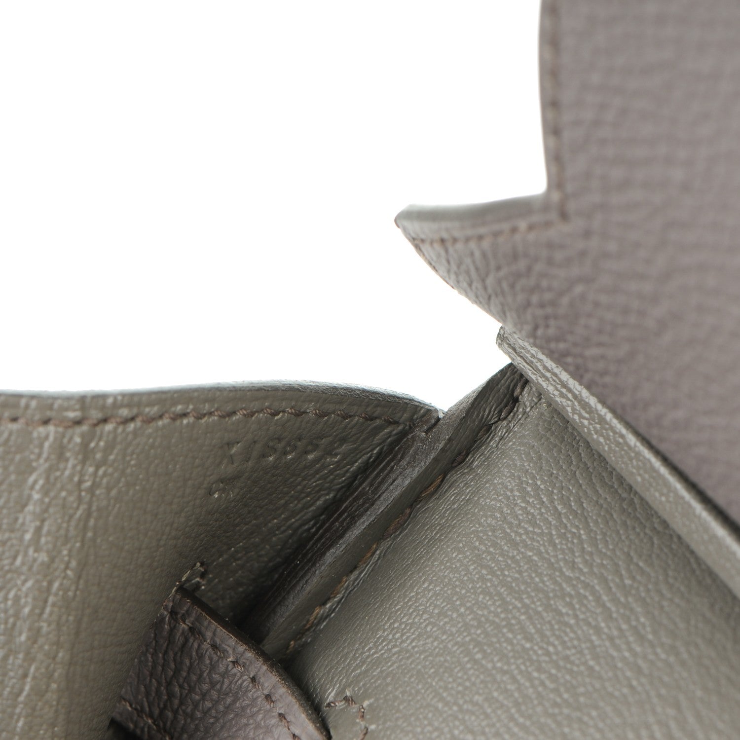 Hermes Togo Birkin 35 Etain 10 of 24