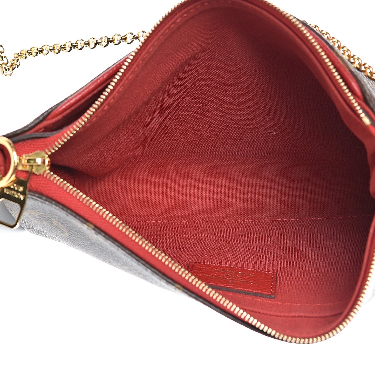 Monogram Pallas Clutch Cherry