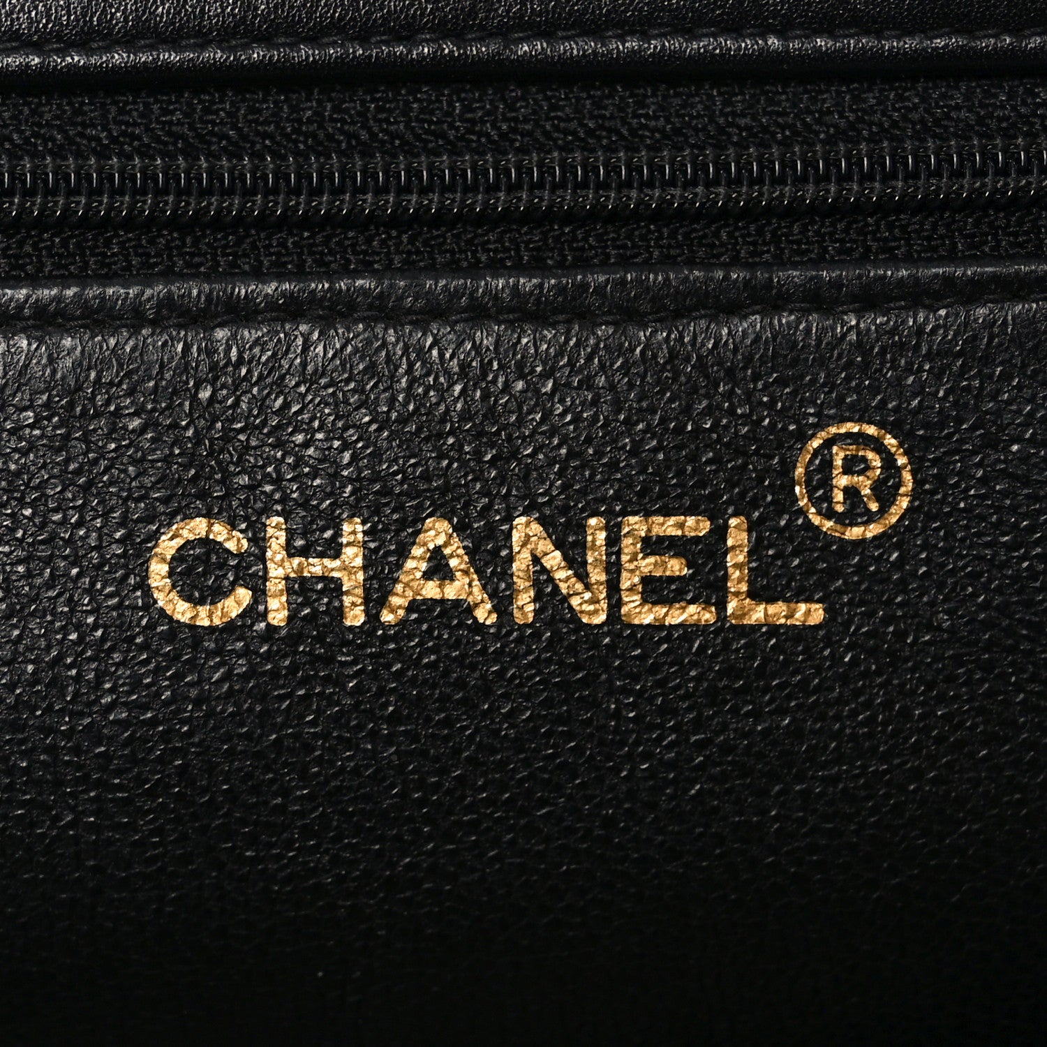 Chanel Lambskin CC Tote Black 6 of 11