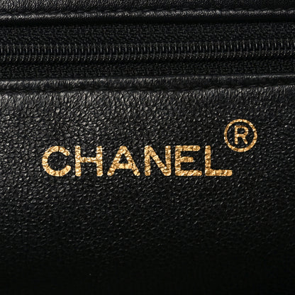 Chanel Lambskin CC Tote Black 6 of 11