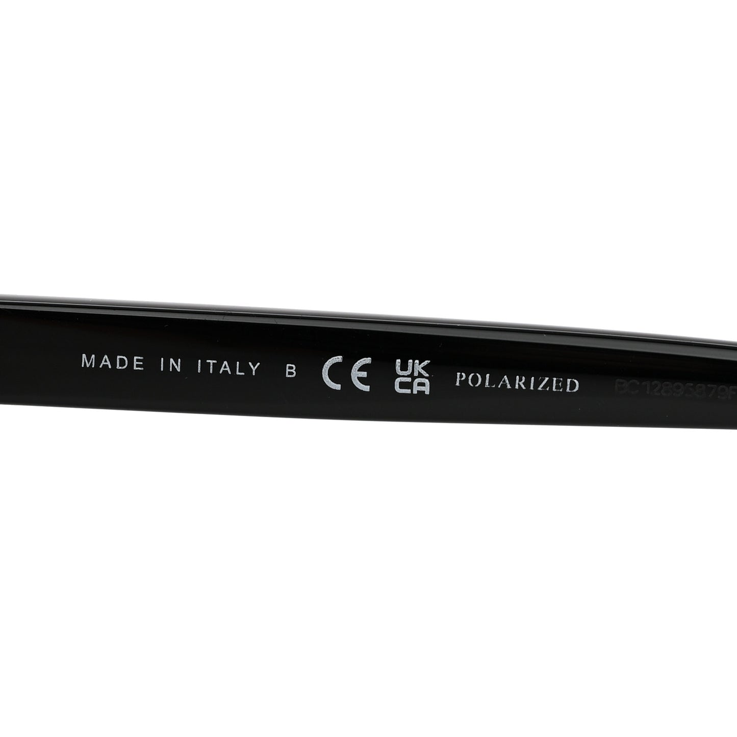 Acetate Polarized Square Sunglasses 5505-A Black