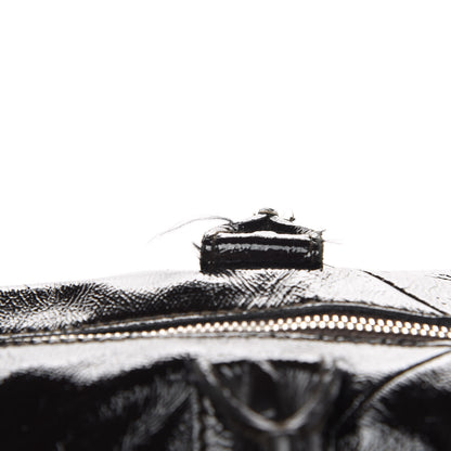 Saint Laurent Textured Patent Medium Easy Y Bag Brown 16 of 18