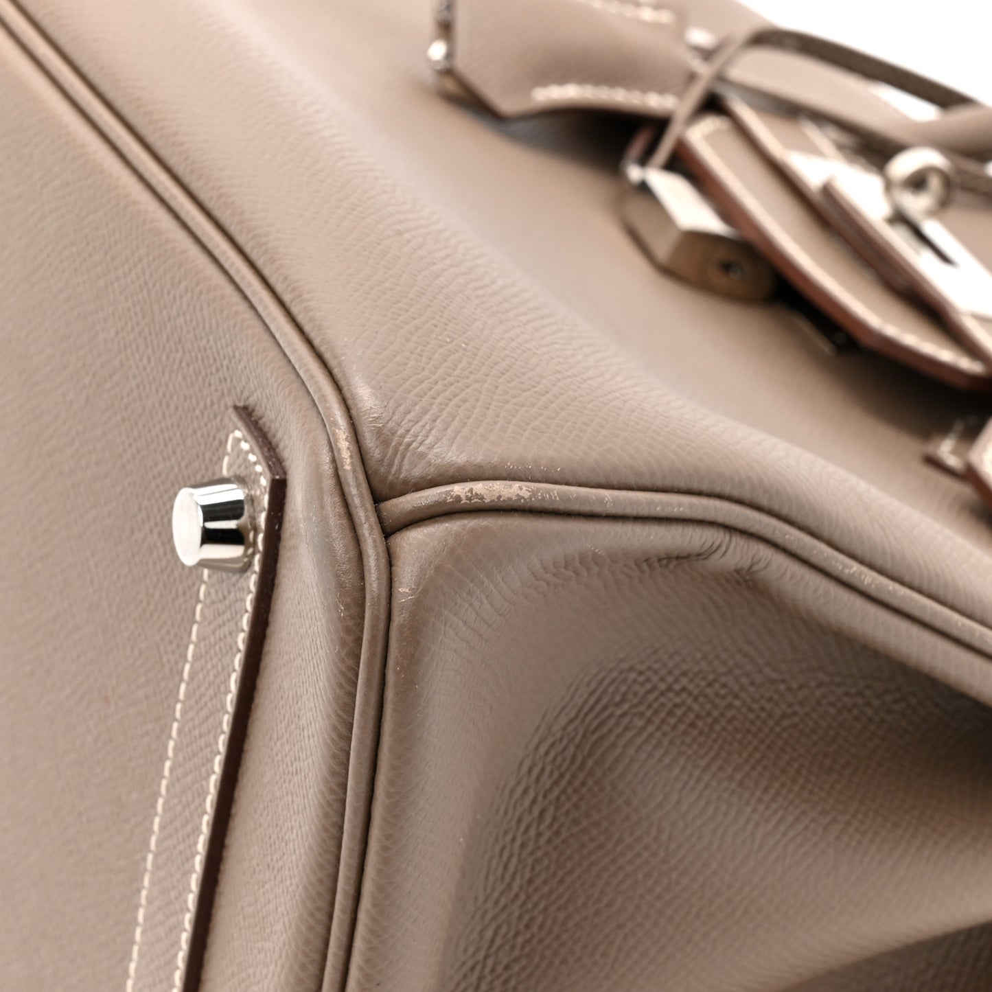 Epsom Birkin 30 Etoupe