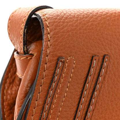 Chloe Calfskin Mini Marcie Round Crossbody Bag Tan 15 of 15