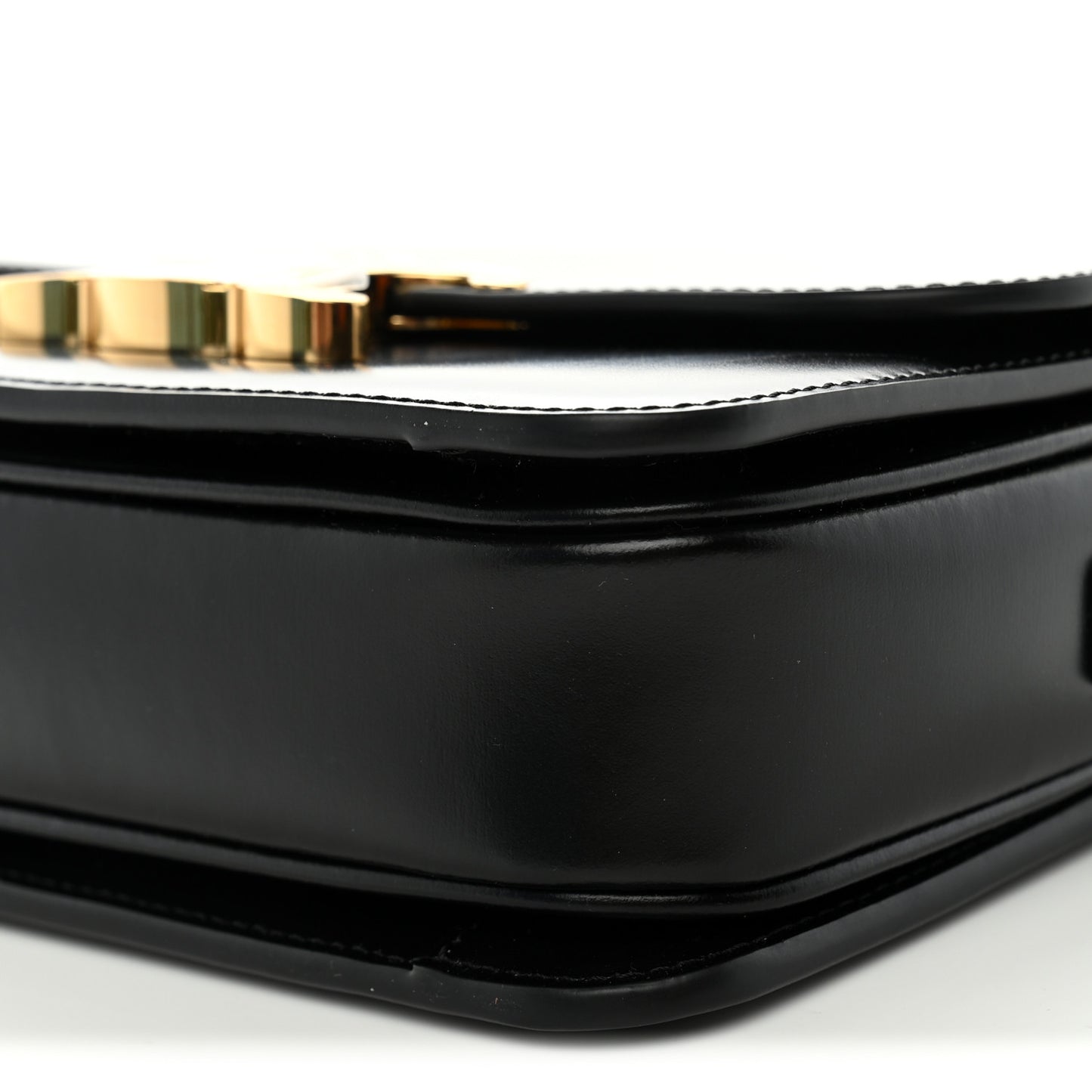 Shiny Calfskin Teen Triomphe Black