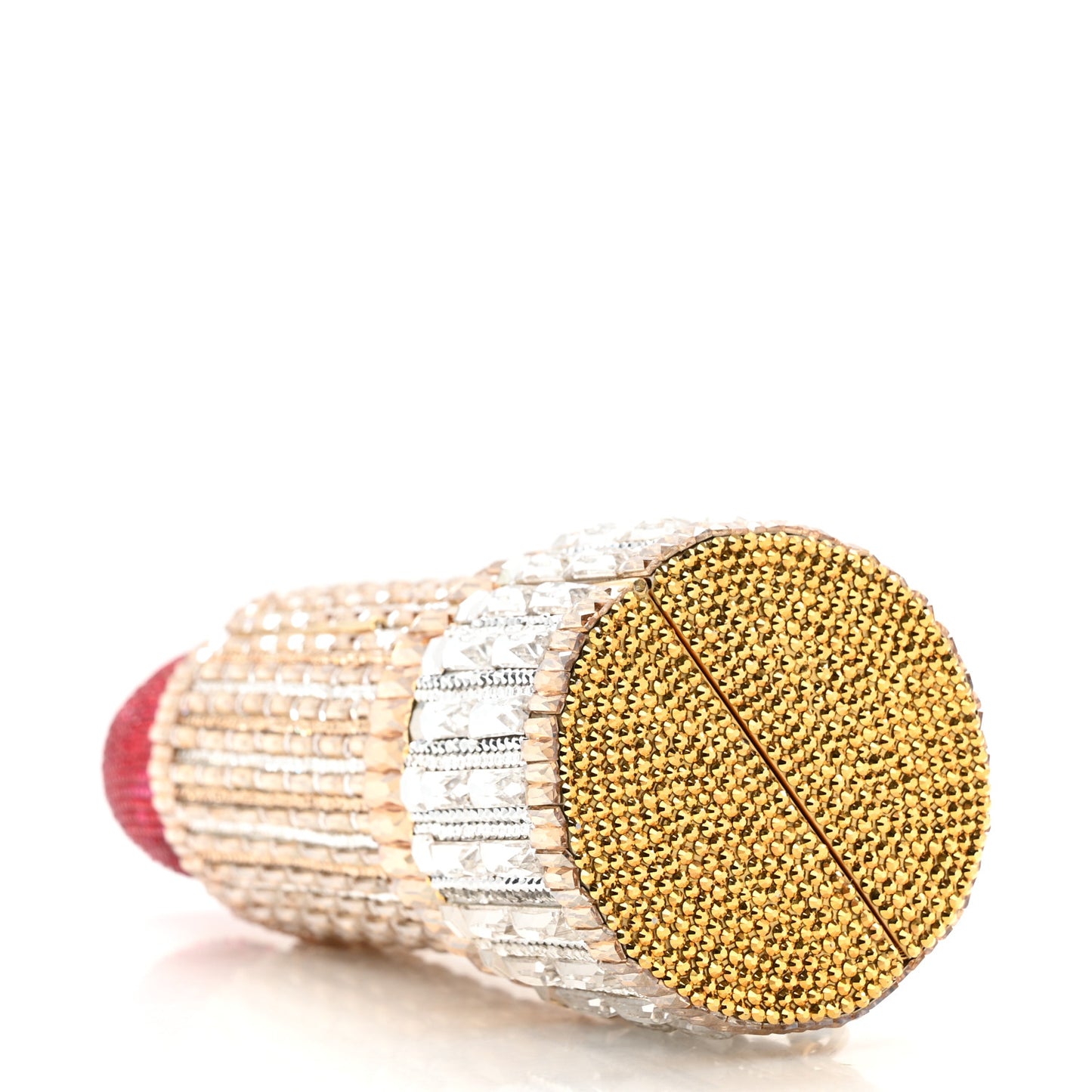 Crystal Lipstick Seductress Minaudiere Clutch Multicolor