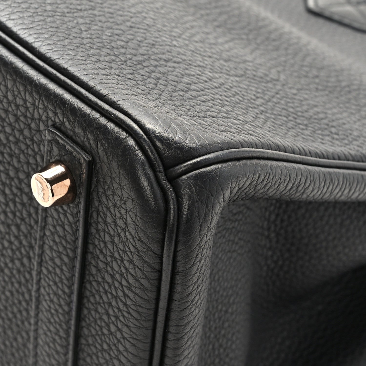 Hermes Togo Shiny Niloticus Crocodile Birkin Touch 30 Black 11 of 11