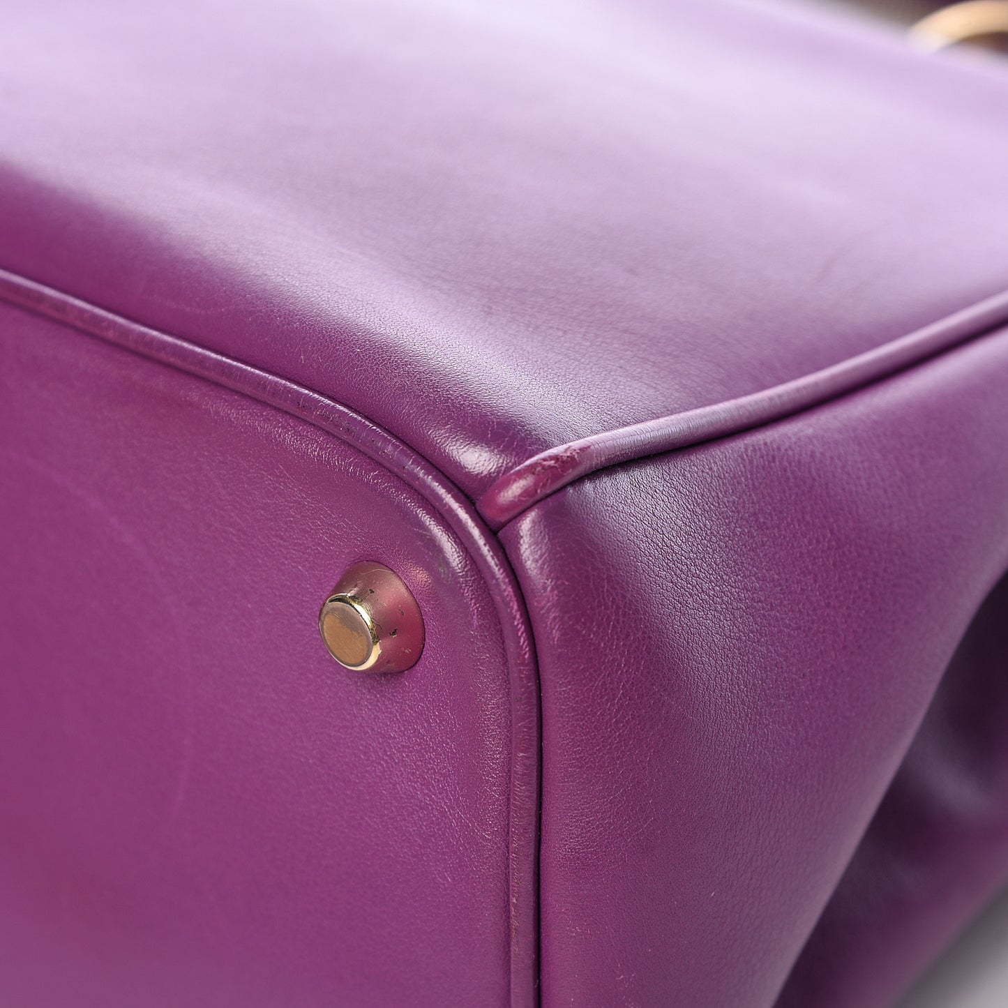 Smooth Calfskin Medium Diorissimo Tote Purple
