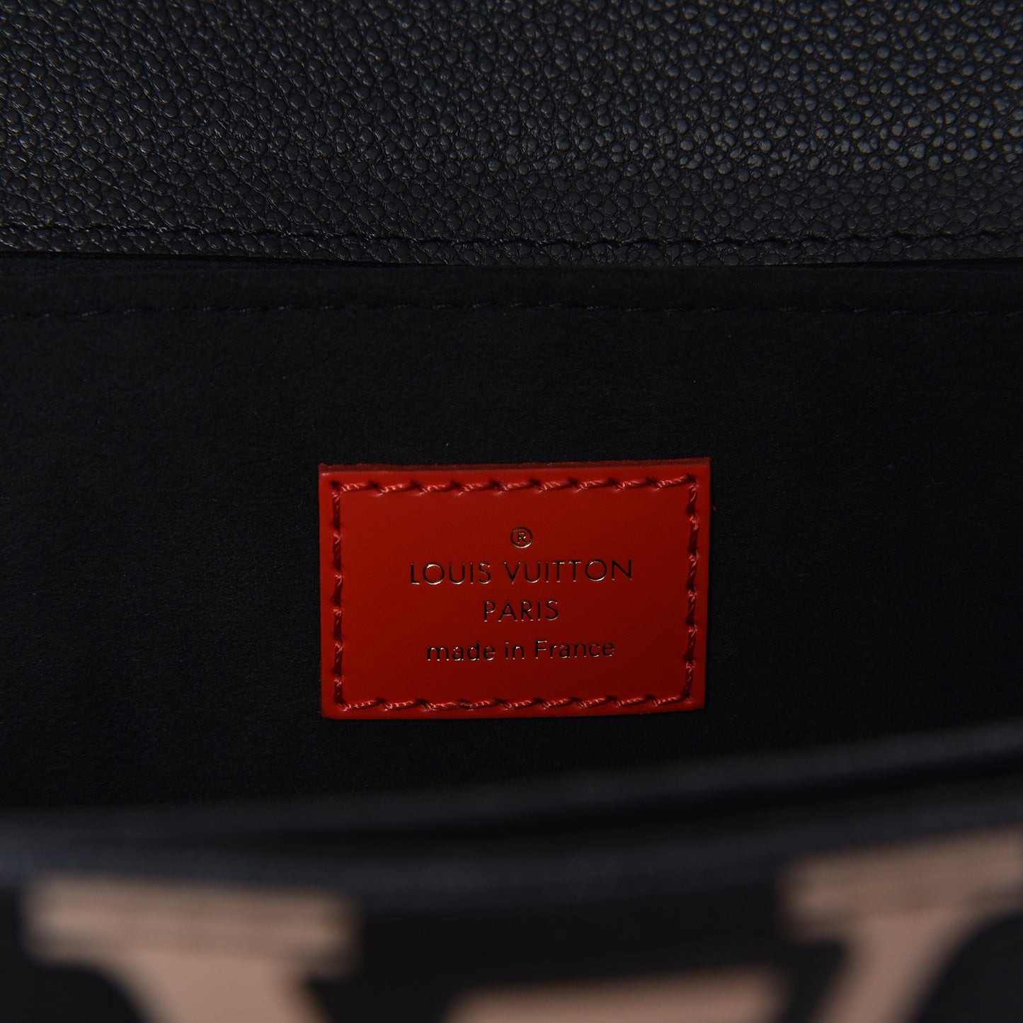 Empreinte Monogram Giant Crafty Pochette Metis Black Creme