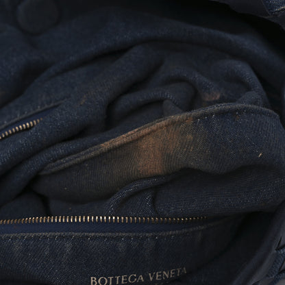 Bottega Veneta Denim Nappa Intrecciato Large Hop Abyss Indigo 11 of 14
