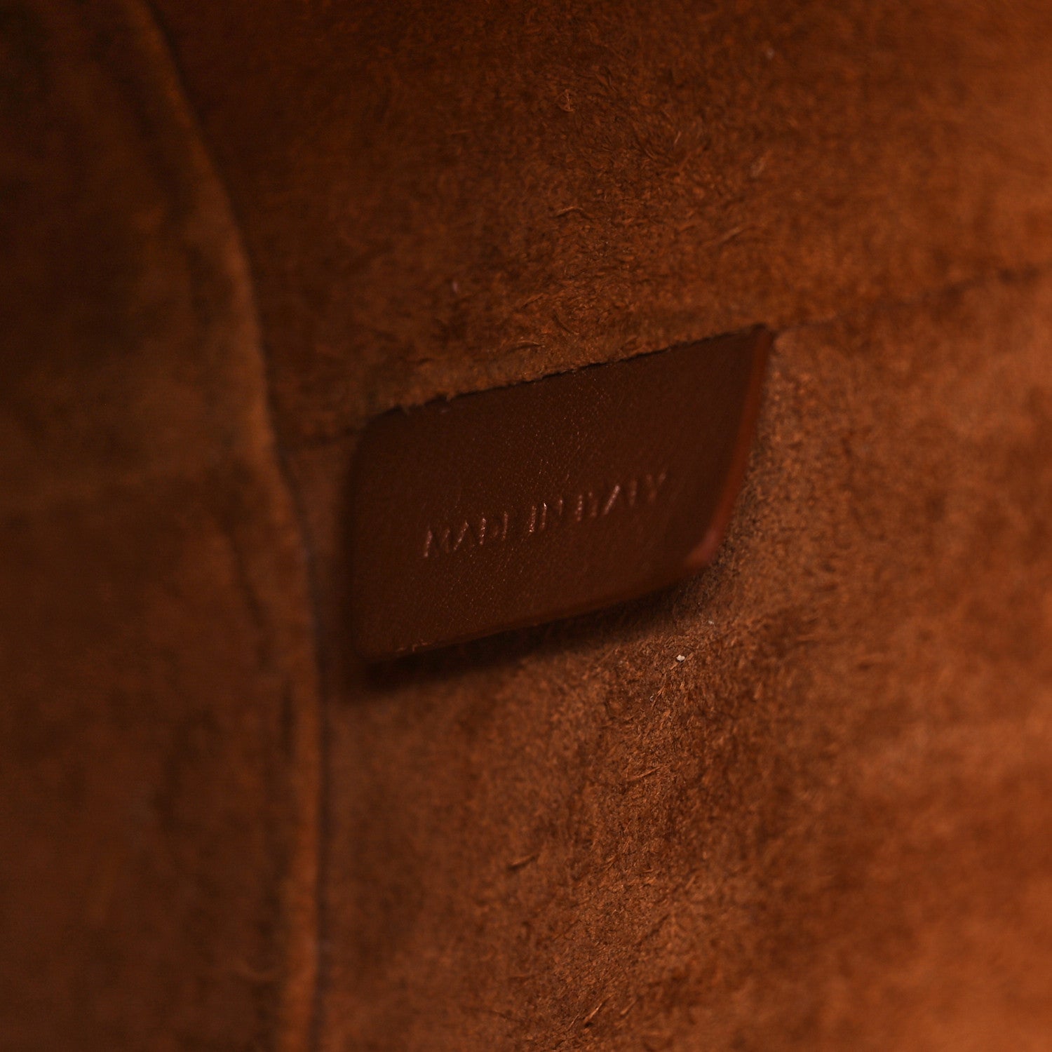 Celine Smooth Calfskin Small Cuir Triomphe Bucket Bag Tan 6 of 8