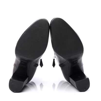Hermes Calfskin Saint Germain Ankle Boots 37.5 Black 6 of 11